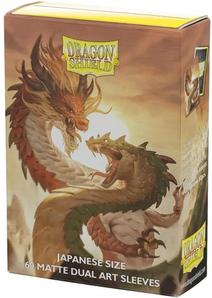 Dragon Shield - 60 Sleeves Matte Dual Art 2025 Year of the Wood Snake Japanese Size