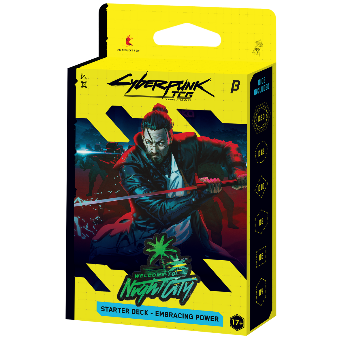 Beta Starter Deck Cyberpunk TCG: Embracing Power – ENG - USCITA 30/09/26
