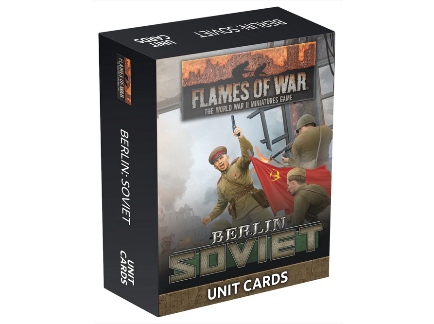 Flames of War: Berlin: Soviet Unit Cards (71x Cards) - EN