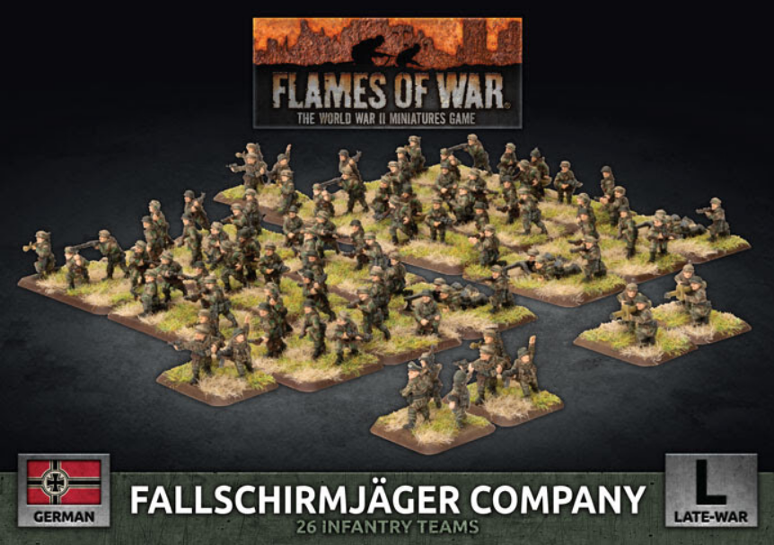 Flames of War: Fallschirmjäger Company - EN