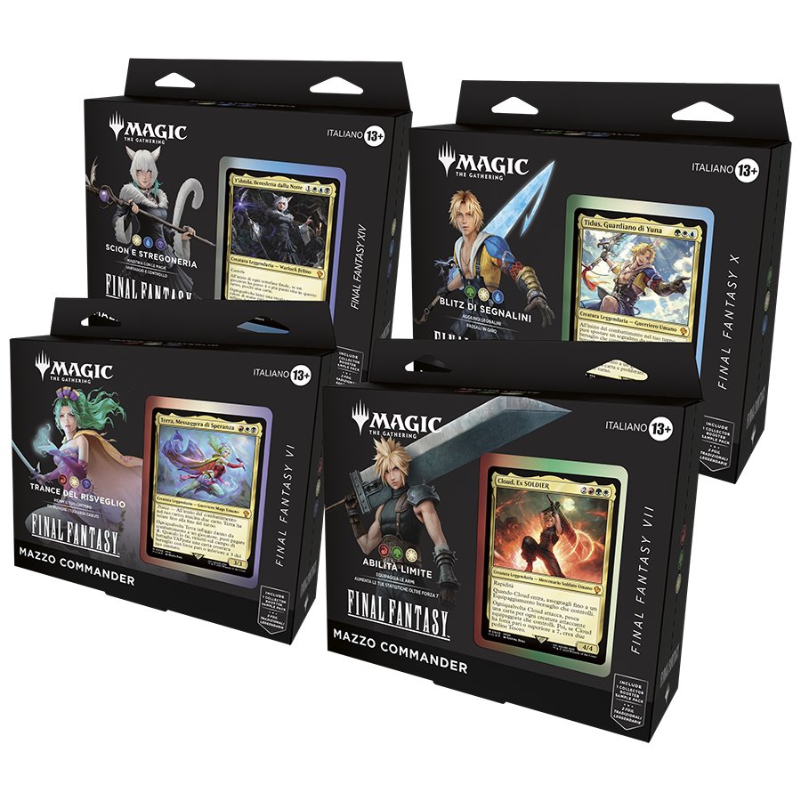 Final Fantasy Commander Normali & Collector - Magic the Gathering