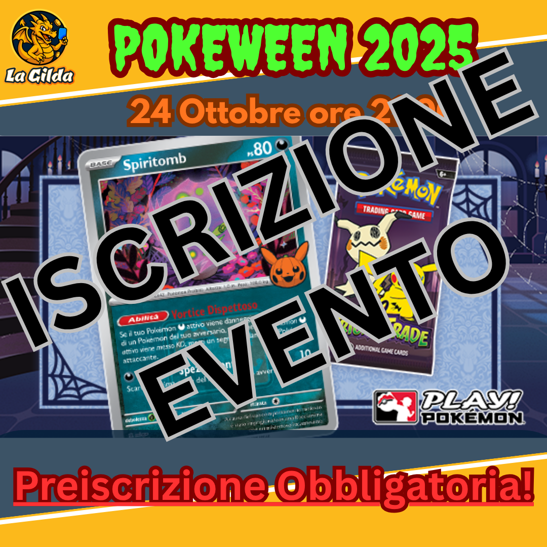 ISCRIZIONE PokeWeen 24 Ottobre 2025