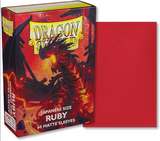 Dragon Shield - 60 Sleeves Matte Ruby Japanese Size Dragon Shield - 60 Sleeves Matte Ruby Japanese Size