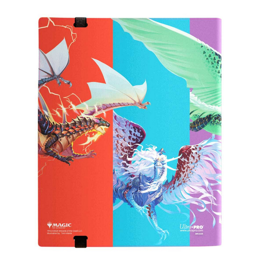 Ultra Pro - Album Binder Tarkir Dragonstorm - 5 Draghi (360)