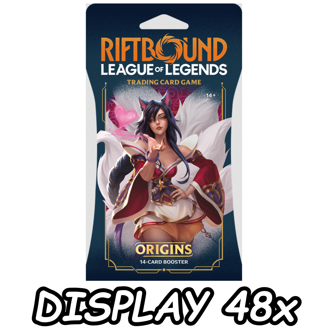 Booster Display & Packs - Riftbound: League of Legends TCG - Set One: Origins