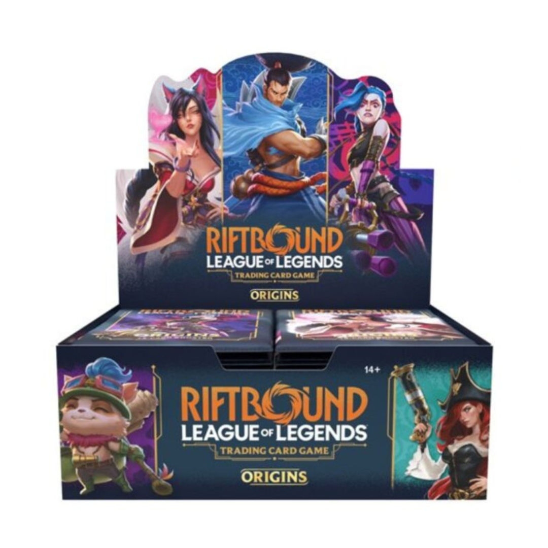 Booster Display & Packs - Riftbound: League of Legends TCG - Set One: Origins