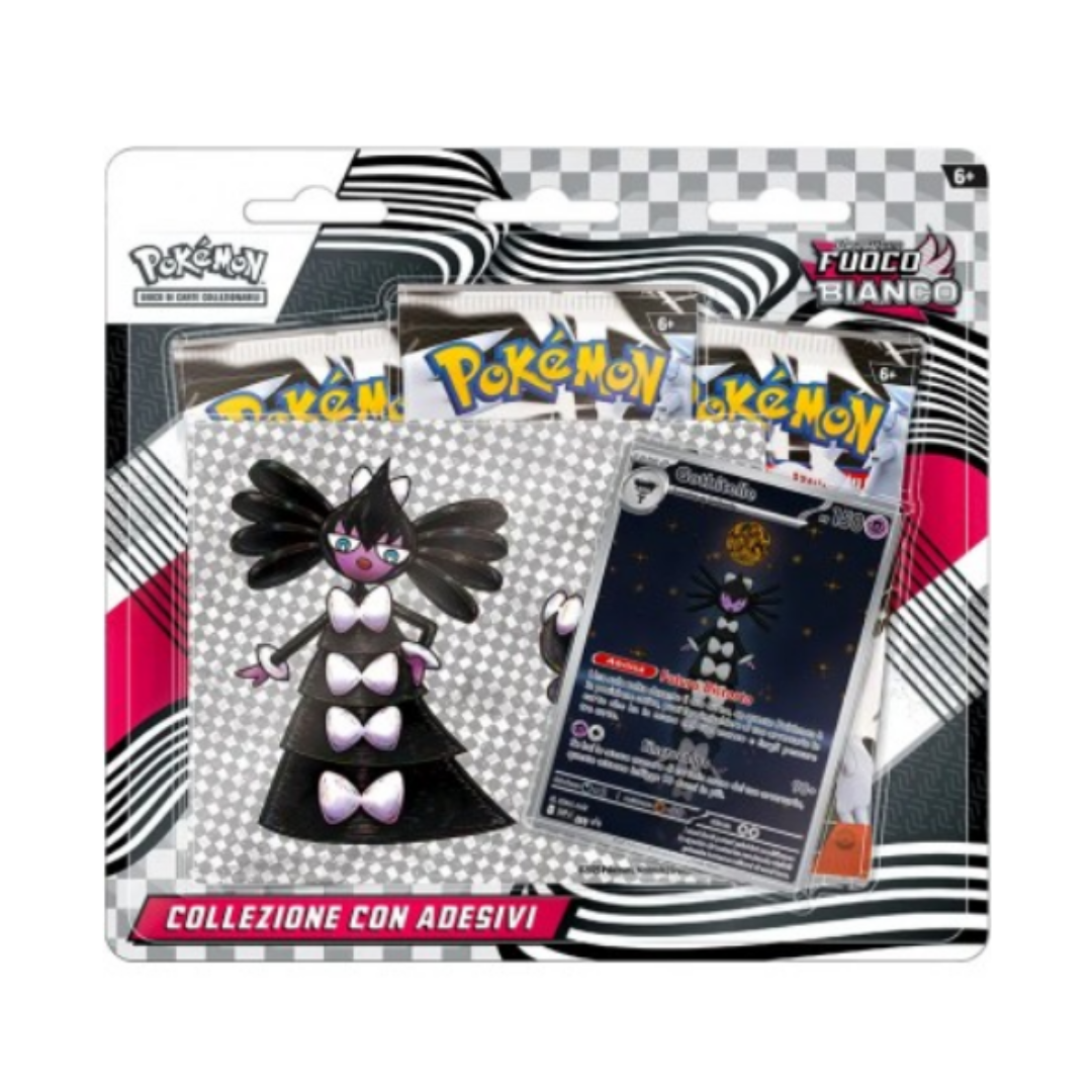 Pokémon - Luce Nera e Fuoco Bianco - Collezione con Adesivi (ITA)