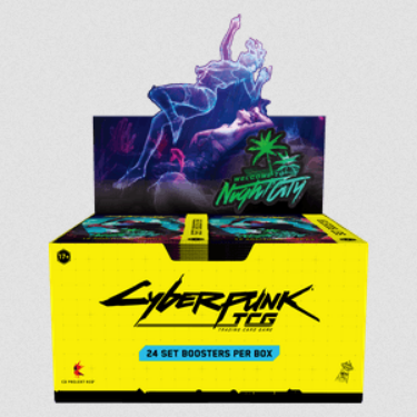 Retail Booster Box Cyberpunk TCG: Welcome To Night City – (24 buste) – ENG - USCITA 30/09/26