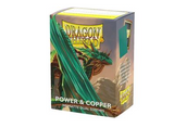 Dragon Shield - 100 Dual Sleeves Power & Copper - Standard Size Dragon Shield - 100 Dual Sleeves Power & Copper - Standard Size