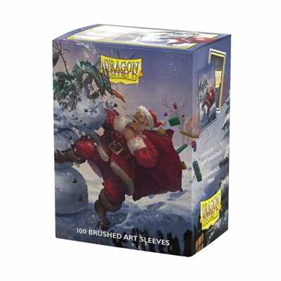Dragon Shield - 100 Art Sleeves Brushed Christmas 2025