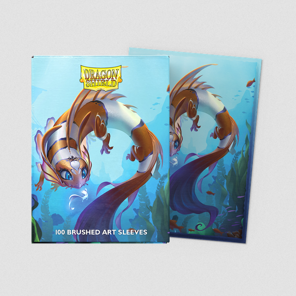 Dragon Shield - 100 Art Sleeves Brushed The Cinderfin Standard Size