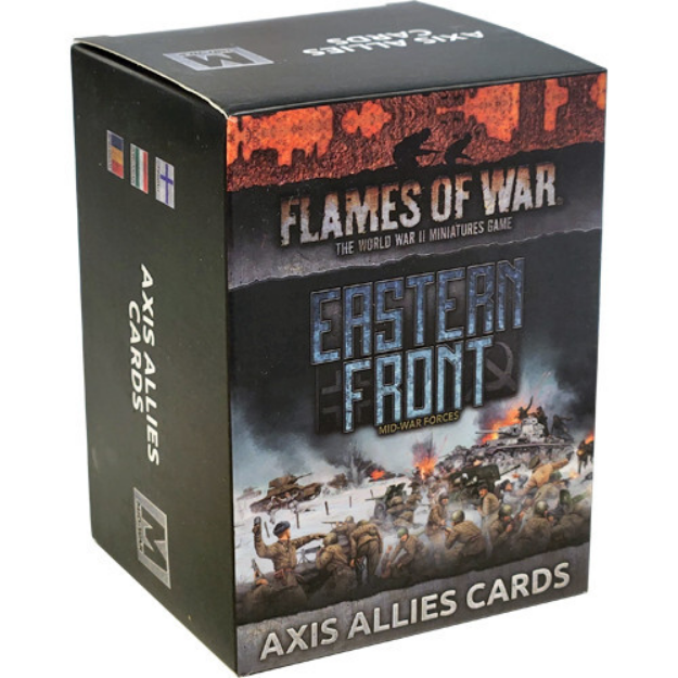 Flames Of War: Eastern Front Axis Allies Unit & Command Cards (182 Cards) - EN