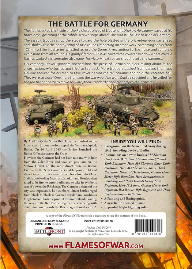 Flames of War - Berlin Soviet Libro