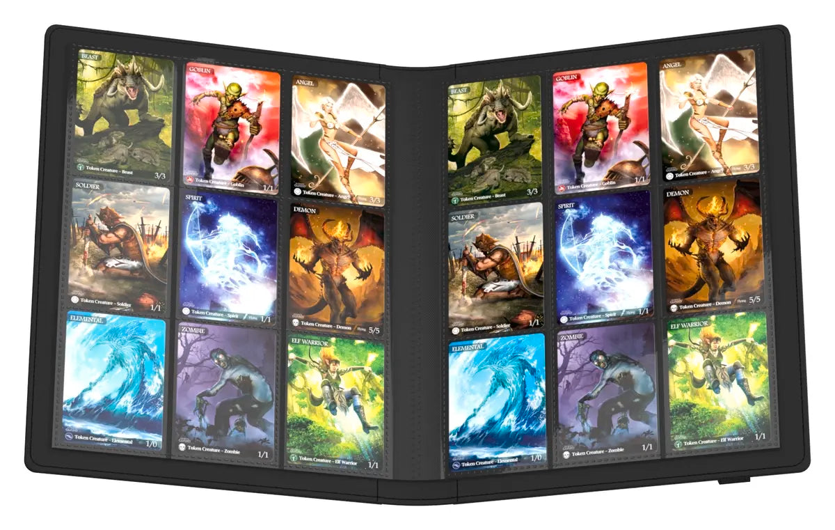 Ultimate Guard - Flexxfolio Xenoskin 360 carte da 20 pagine - Nero