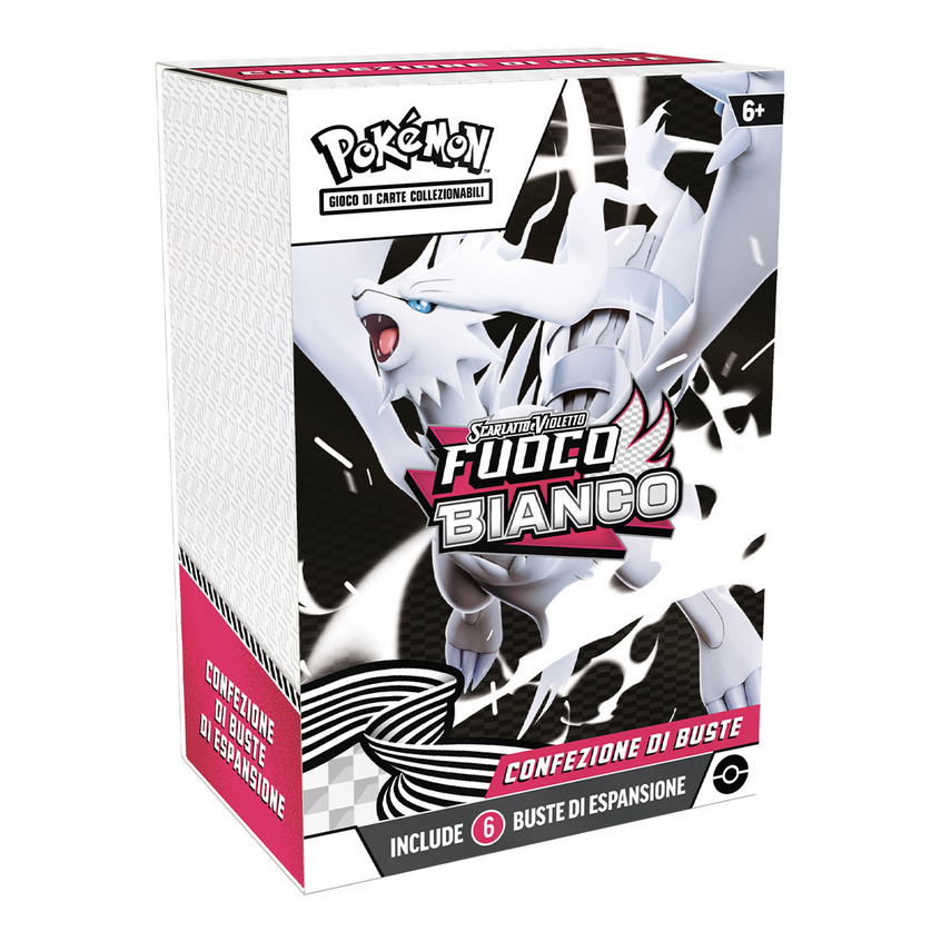 Pokémon - Luce Nera e Fuoco Bianco - Confezione di 6 buste di espansione (ITA)