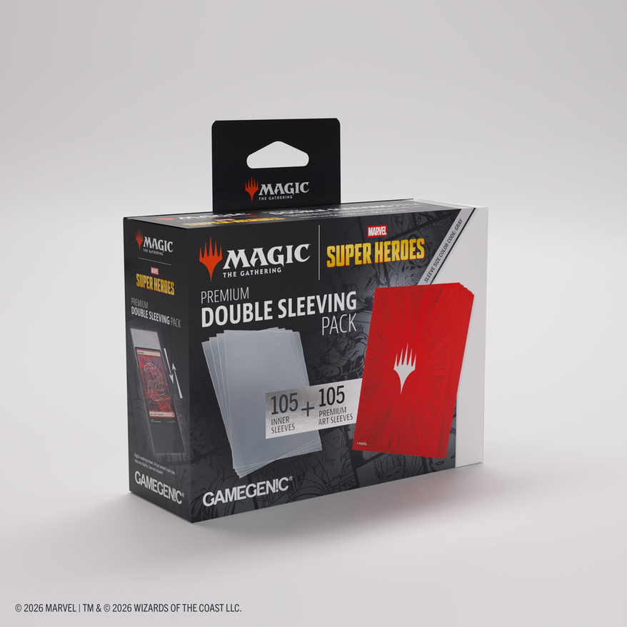 Gamegenic - Double Sleeving Pack (210) - Marvel Super Heroes