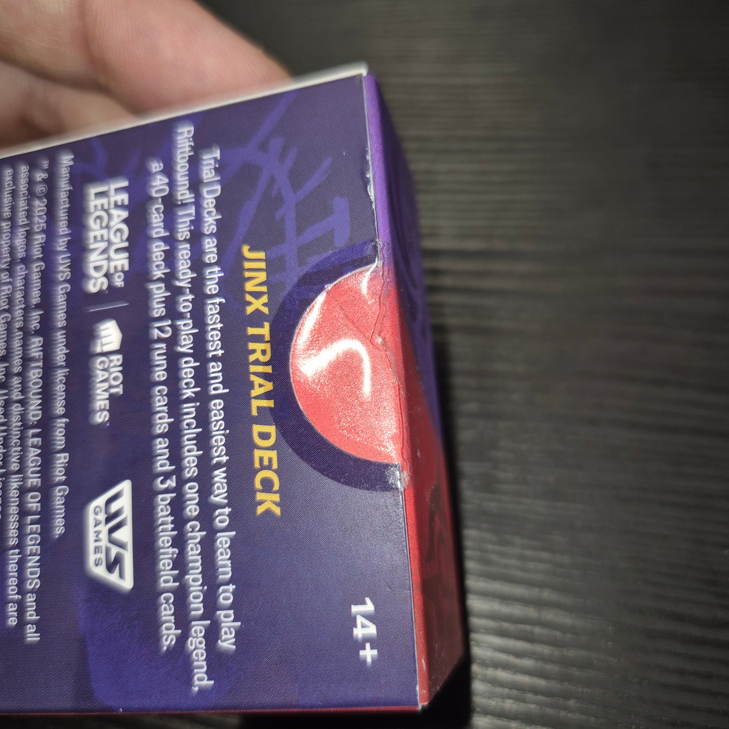 Riftbound Origins - Jinx Trial Deck (packaging danneggiato) ENG