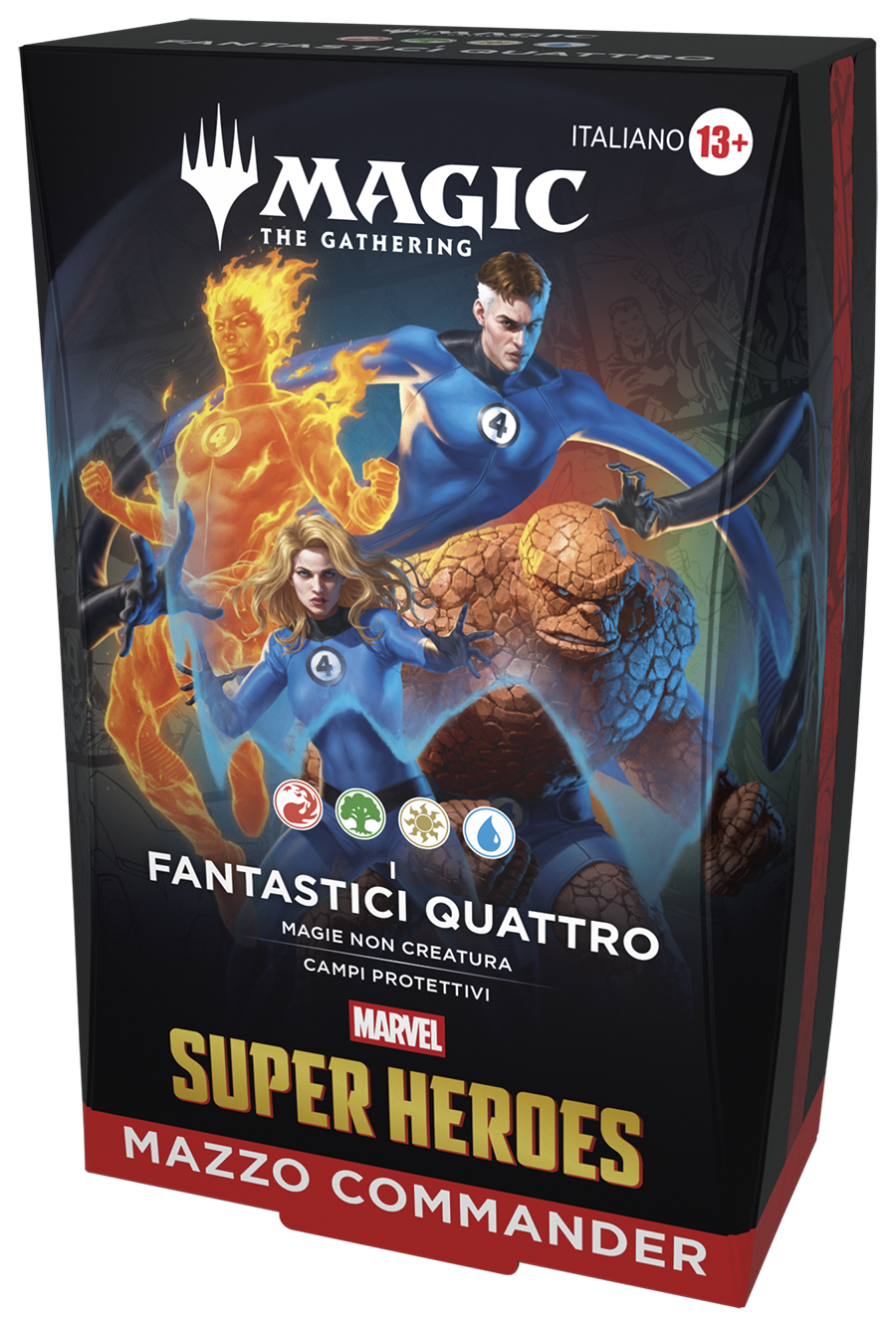 Commander Decks - Marvel Super Heroes - Magic the Gathering ITA