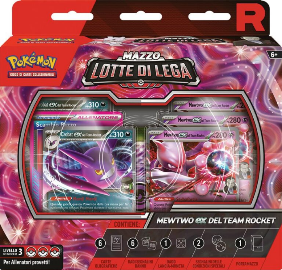 Mazzo Lotte di Lega - Mewtwo-ex del Team Rocket (ITA)