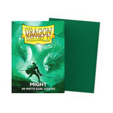 Dragon Shield - 100 Matte Dual Sleeves Might Standard Size Dragon Shield - 100 Matte Dual Sleeves Might Standard Size