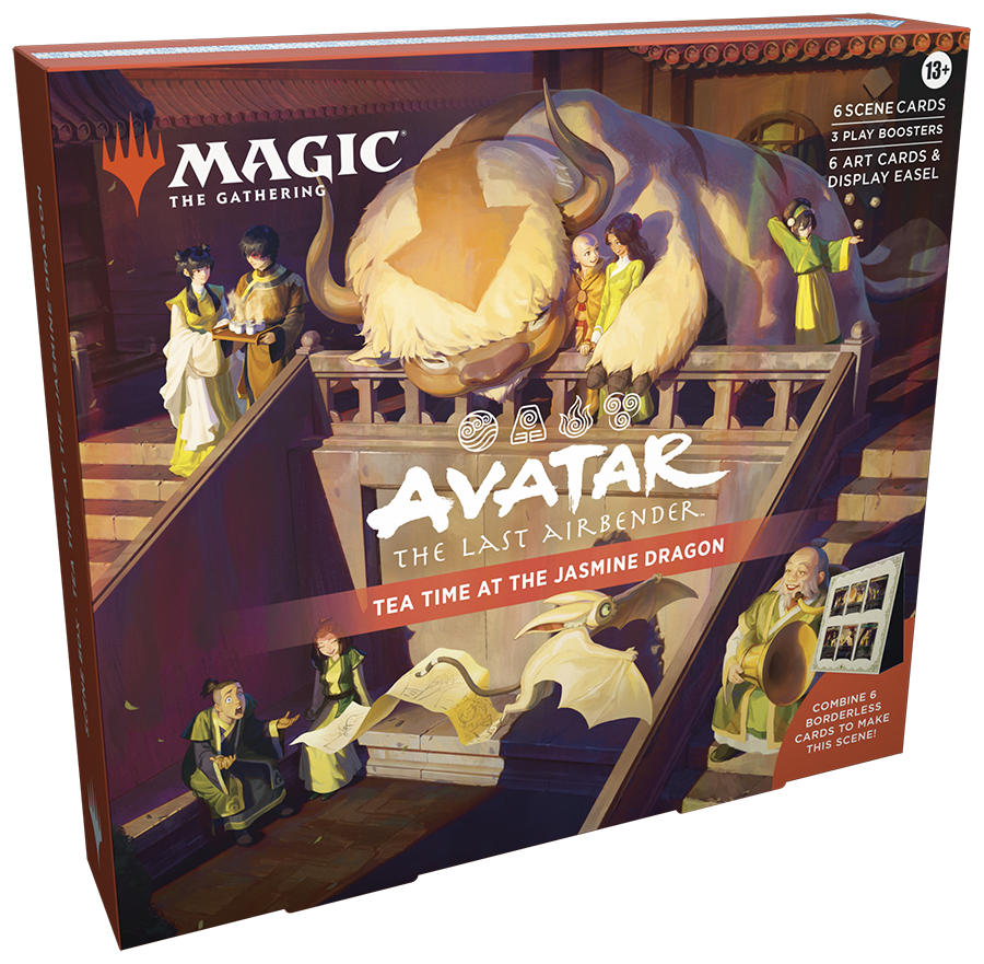 Scene Box Tea Time at the Jasmine Dragon - Avatar: The Last Airbender - Magic the Gathering (ENG)