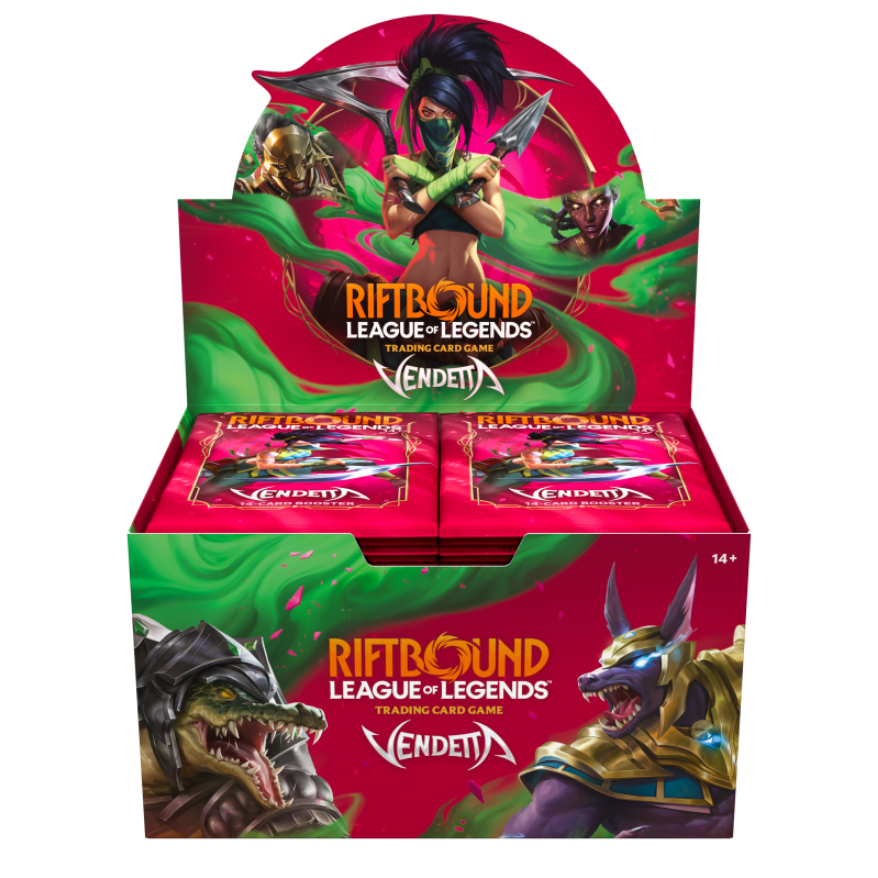 Booster Display - Riftbound: League of Legends TCG - Vendetta - USCITA 31/07/26