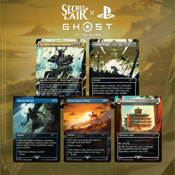 Magic: The Gathering - Secret Lair x Ghost of Tsushima (ENG) - USCITA 18 DICEMBRE 2025