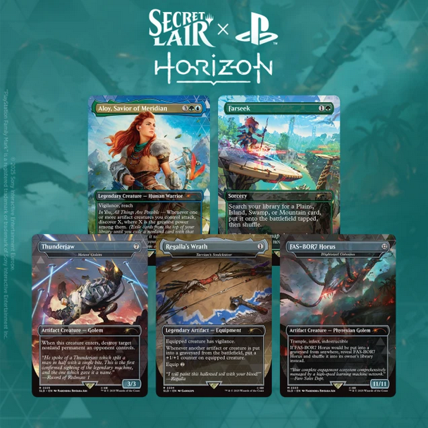 Magic: The Gathering - Secret Lair x Horizon: Into the Forbidden West (ENG) - USCITA 18 DICEMBRE 2025
