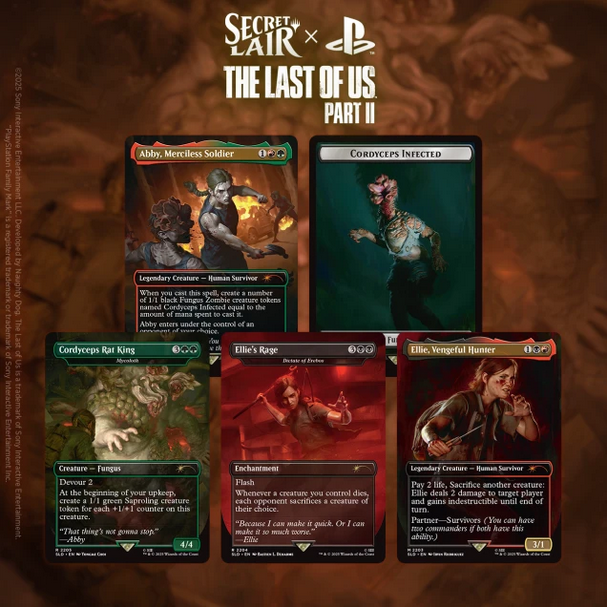 Magic: The Gathering - Secret Lair x The Last of Us Part II (ENG) - USCITA 18 DICEMBRE 2025