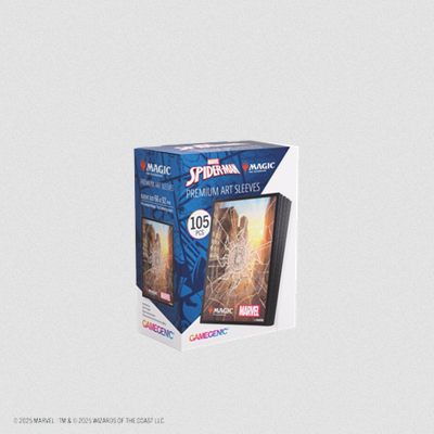 Gamegenic - Premium Art Sleeves - Spider-Man Plains