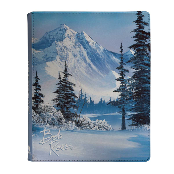 Ultra Pro - Bob Ross: 9-Pocket Zippered PRO-Binder: Winter Paradise