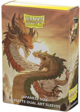 Dragon Shield - 60 Sleeves Matte Dual Art 2025 Year of the Wood Snake Japanese Size