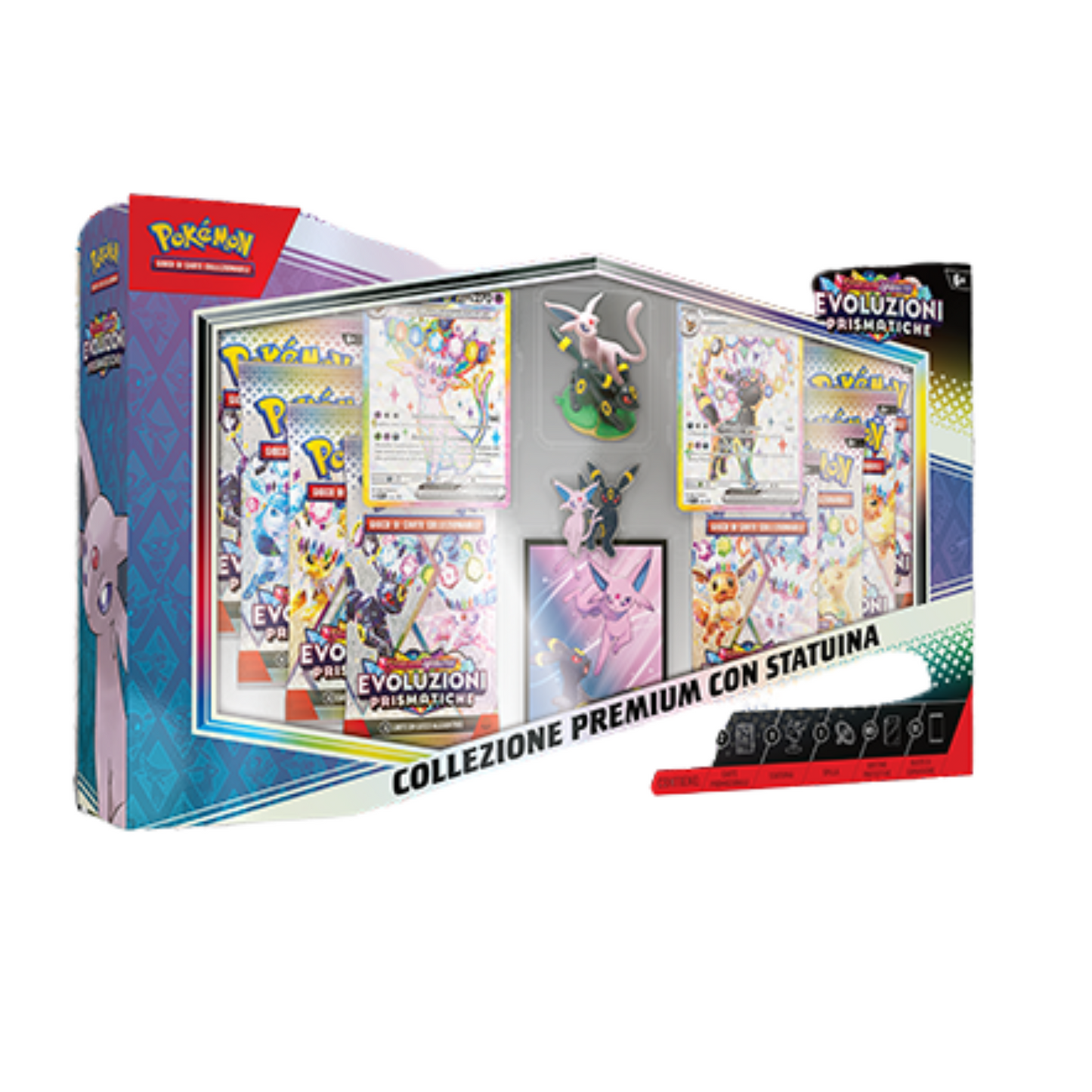 Collezione Premium con Statuina Evoluzioni Prismatiche ITA