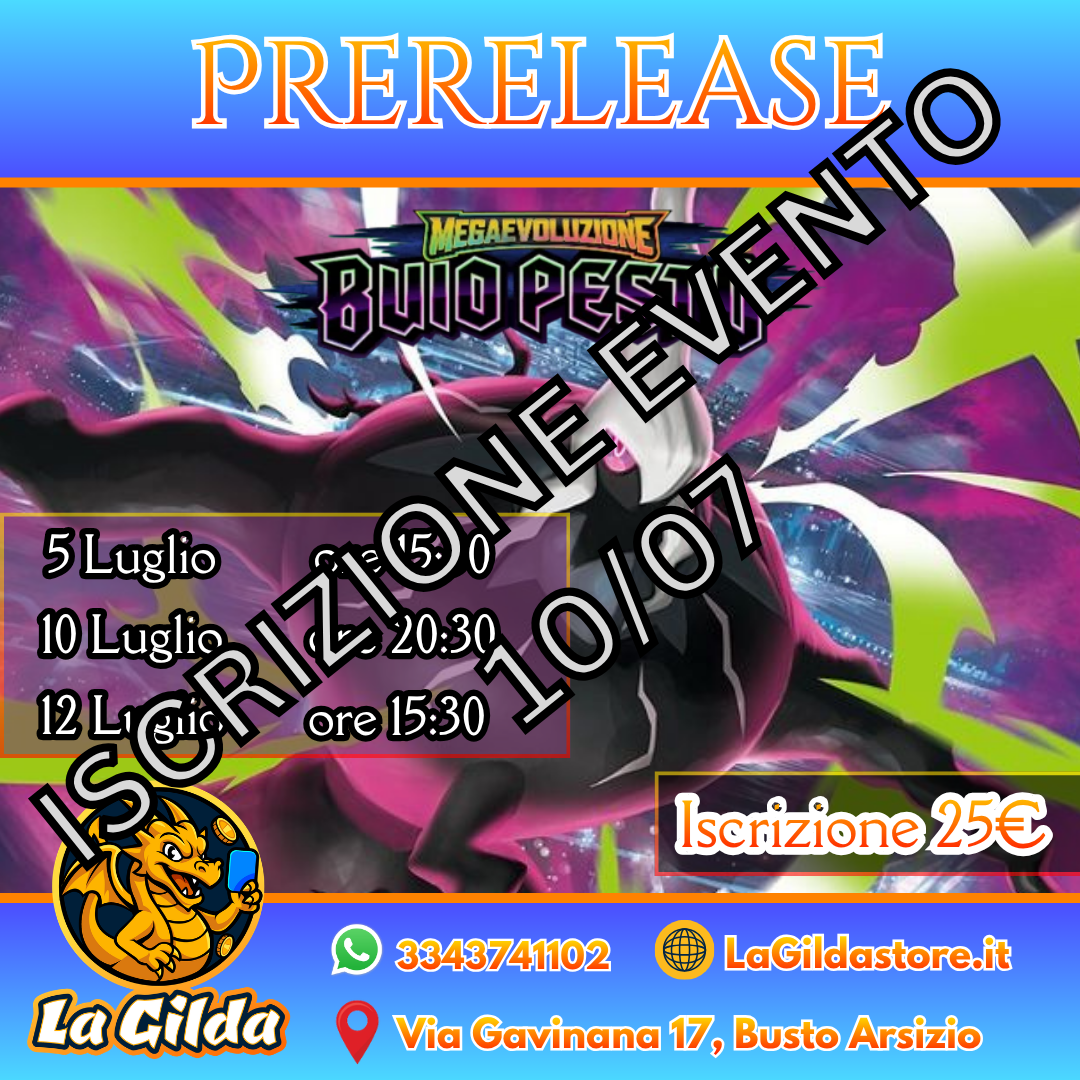 ISCRIZIONE EVENTO PRERELEASE Buio Pesto in ITALIANO