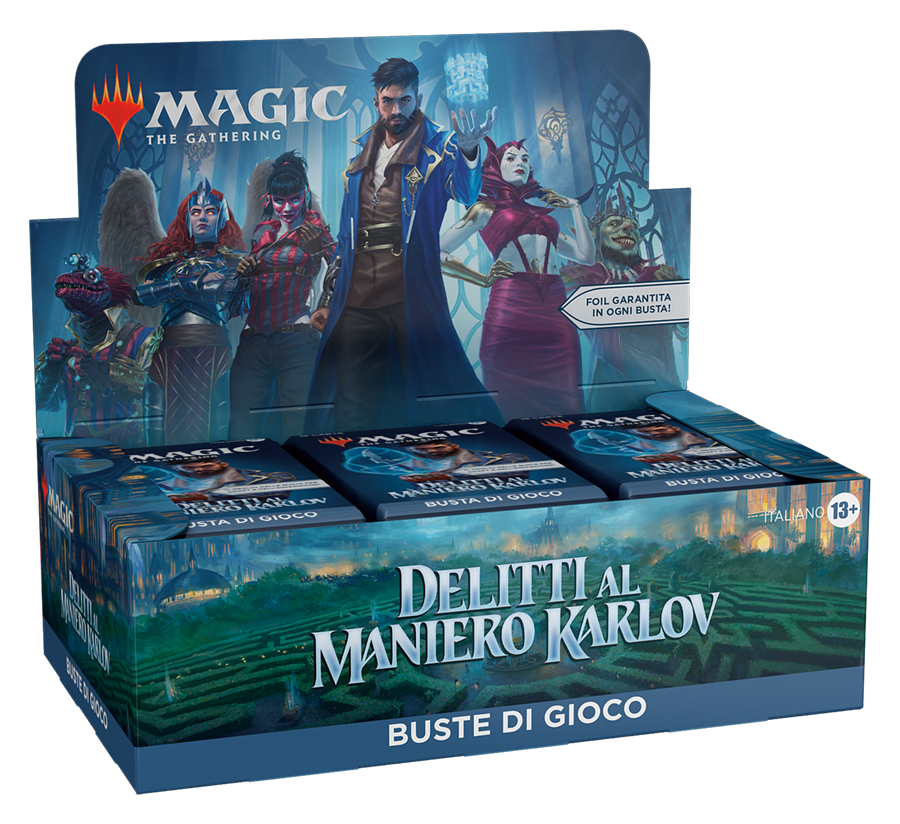 Play Booster Box - Delitti al Maniero Karlov - Magic the Gathering