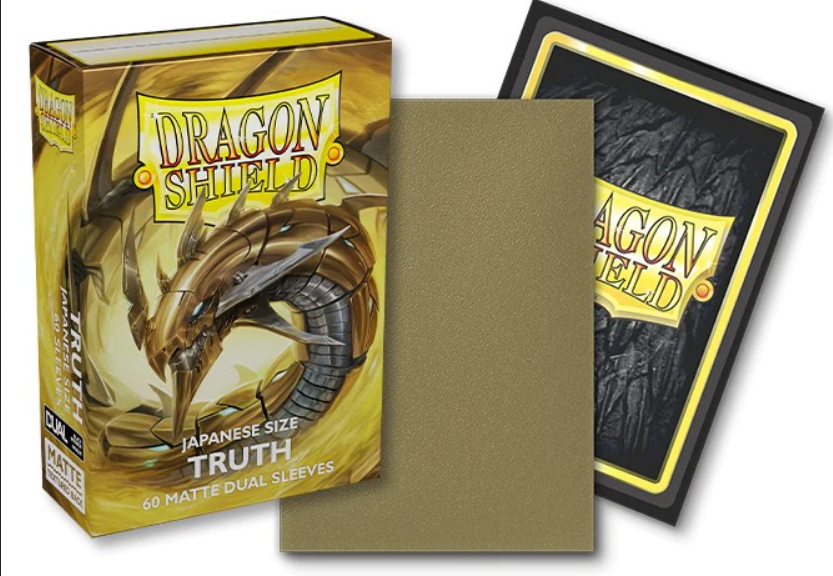 Dragon Shield - 60 Matte Dual Sleeves Truth Japanese Size