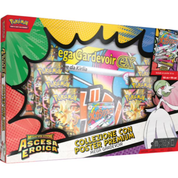 Collezione con Poster Premium - Mega Gardevoir
