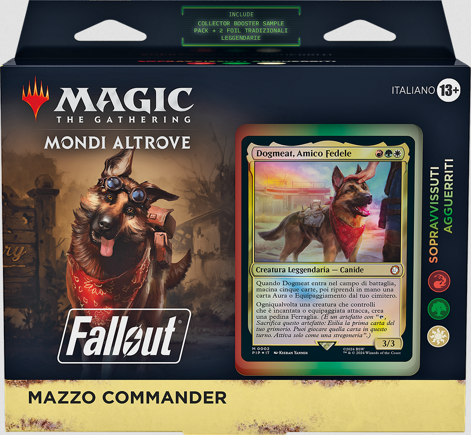 Sopravvissuti Agguerriti - Mondi Altrove - Mazzo Commander Fallout ITA/ENG