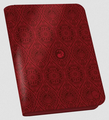 Ultimate Guard x MTG - Zipfolio 160 Xenoskin - Avatar - Red Mana