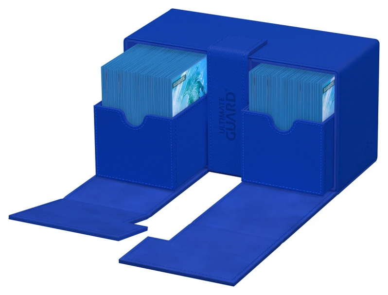 Ultimate Guard - Twin Flip`n`Tray 200+ XenoSkin - Monocolor Blue
