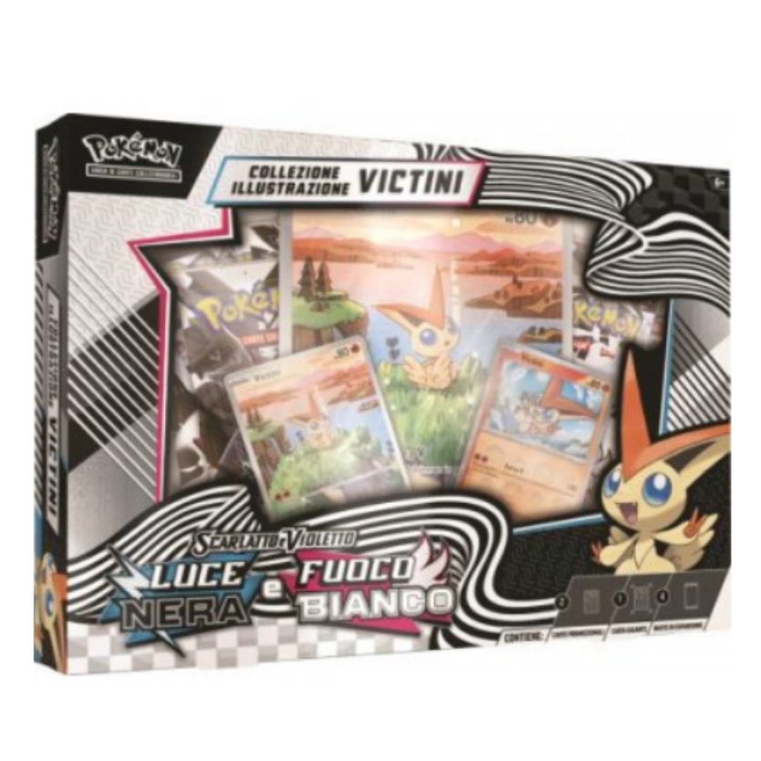 Pokemon - Luce Nera & Fuoco Bianco - Collezione Illustrazione Victini  (ITA)