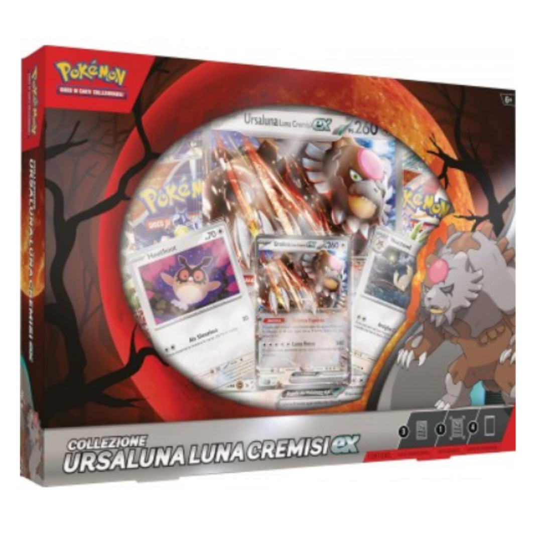 Pokemon - Collezione Premium Ursaluna Luna Cremisi EX (ITA)