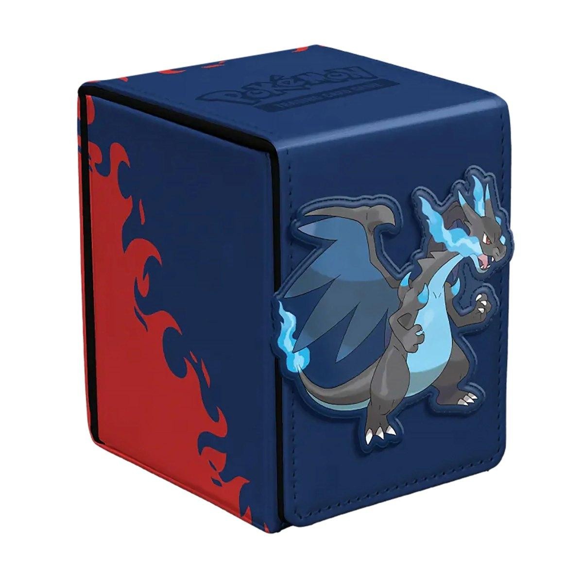 Ultra Pro - Mega Charizard X - 100+ Alcove Flip Deck Box
