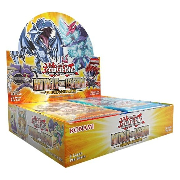 Yu-Gi-Oh! - Battaglie della Leggenda: Tumulto di Mostri - Display 24 Buste