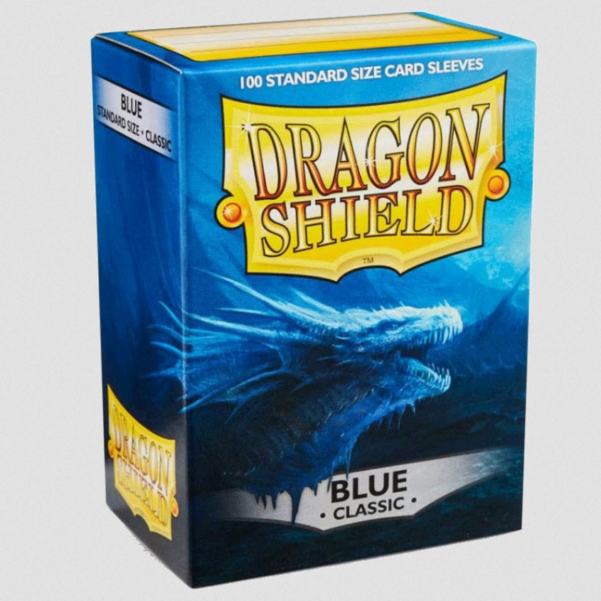 Dragon Shield - 100 Sleeves Classic Blue Standard Size
