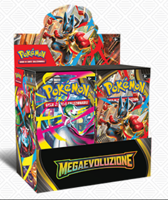 Megaevoluzione - Display 36 Buste ITA CON Topper Promo