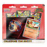 Pokémon Ascesa Eroica – Collezione con Adesivi - Mega Charizard e Charmander ITA