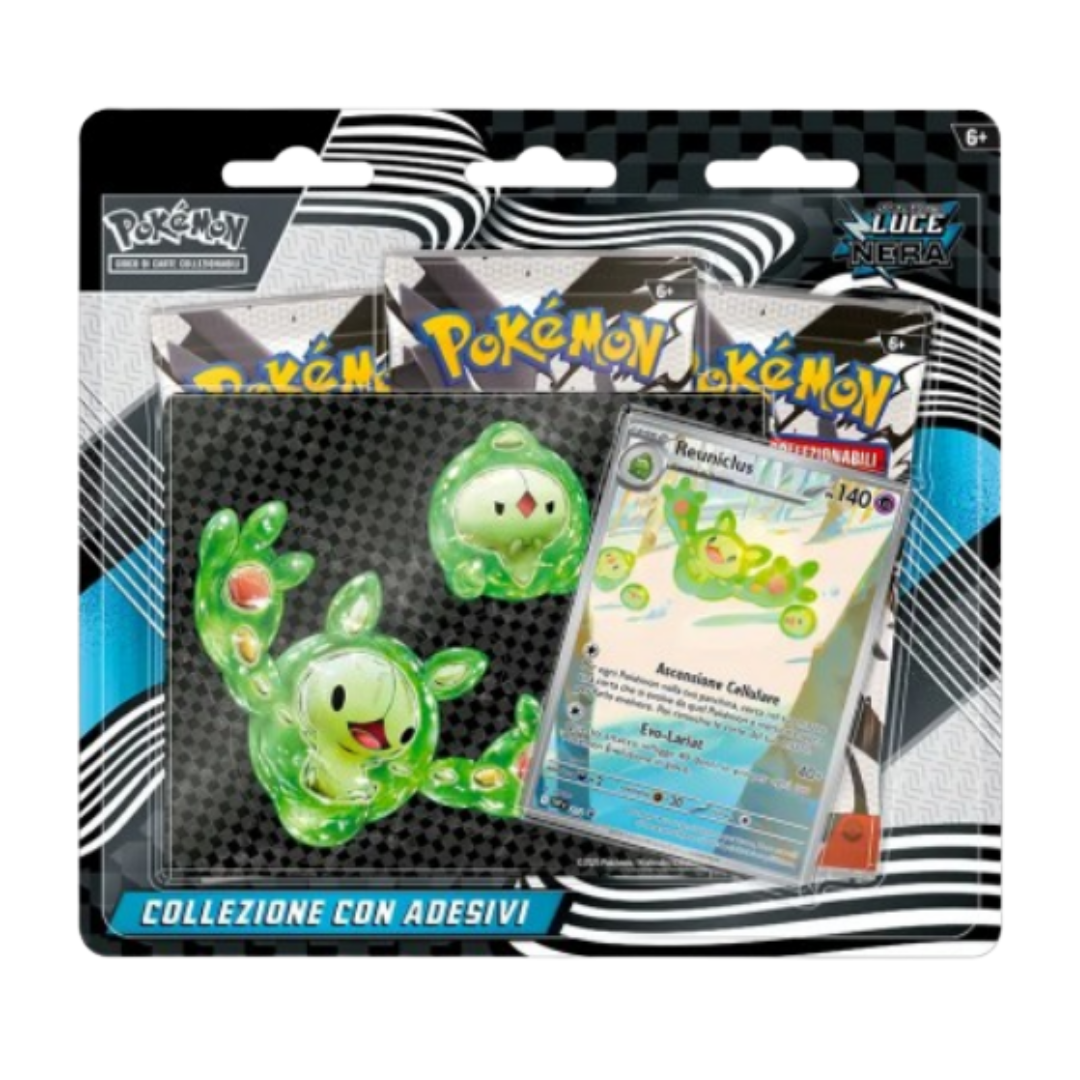 Pokémon - Luce Nera e Fuoco Bianco - Collezione con Adesivi (ITA)
