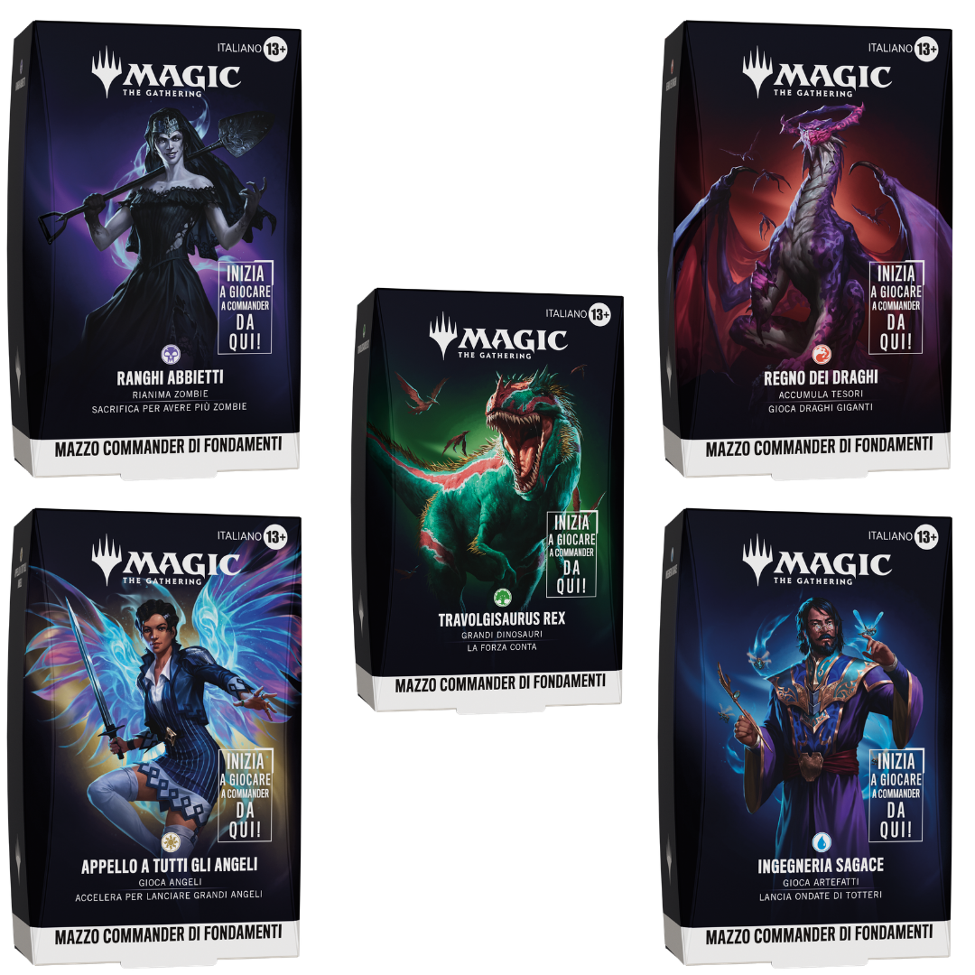 PREORDINE - Foundations Commander Decks ITA (2026)