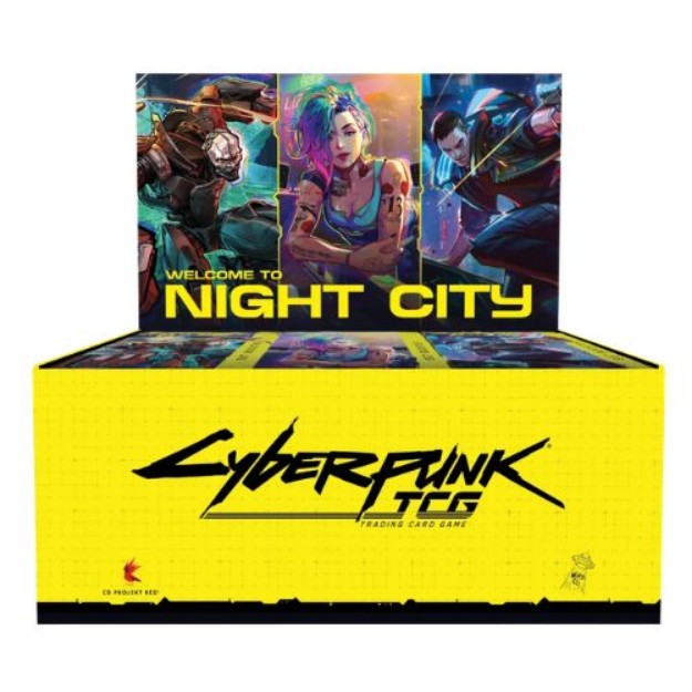 Booster Box Cyberpunk TGC: Welcome To Night City – (24 buste) – ENG - USCITA 30/09/26